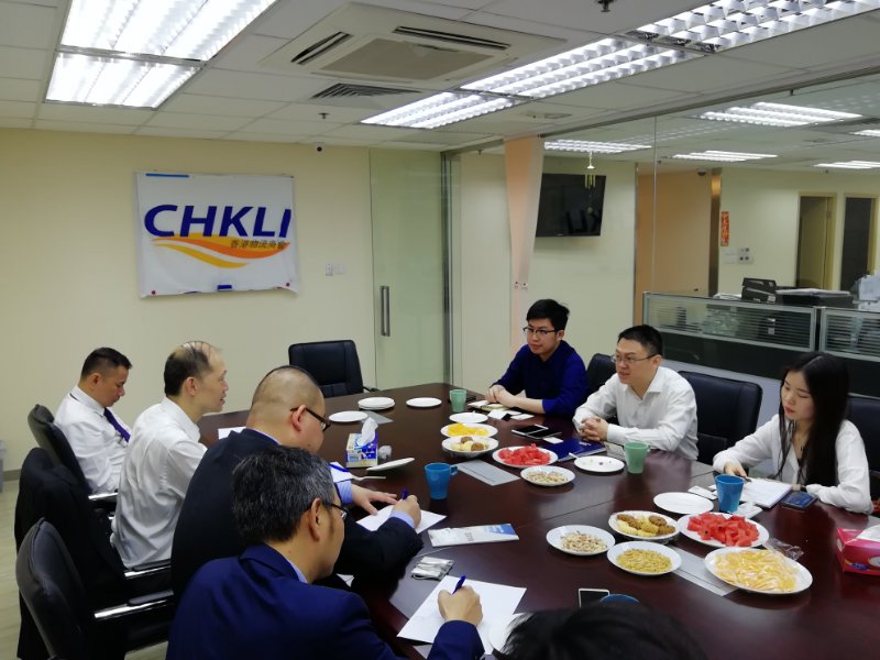 香港物流商會與寧波市國際投資促進局楊益副局長一行進行工作會議